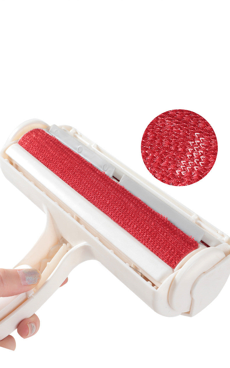 Roller brush pet gluer hair cleaner & remover brush