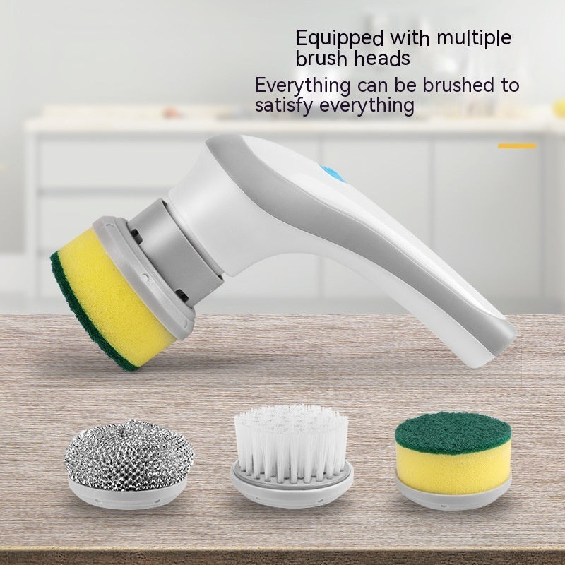 Electric Cleaning Brush 4-in-1 Spinning Scrubber