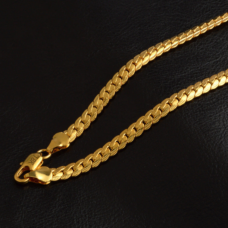 Aurelion – Full Side Chain Necklace
