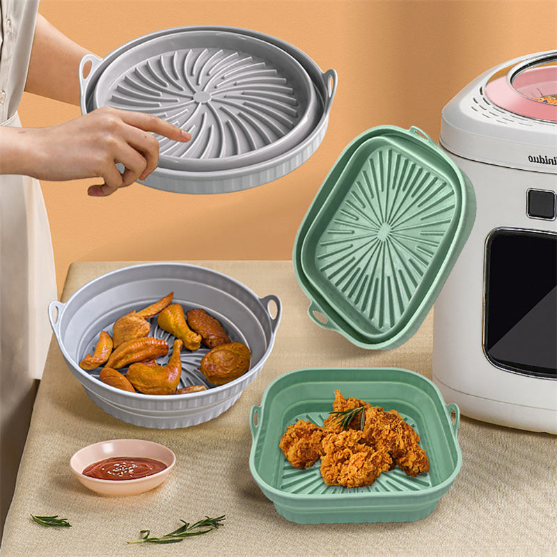 Collapsible Silicone Air Fryer Pot & Liner