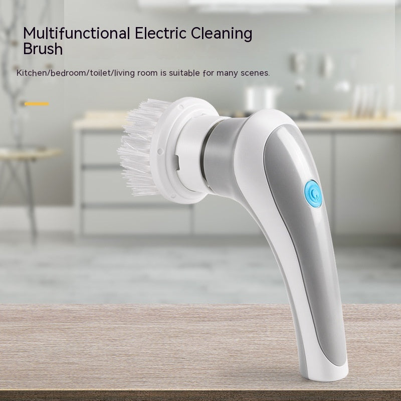 Electric Cleaning Brush 4-in-1 Spinning Scrubber
