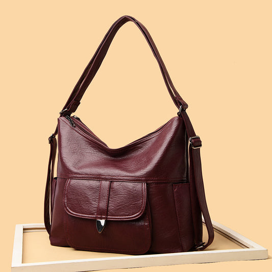 Elvoria Crossbody Shoulder Tote Bag | Elegant Everyday Handbag
