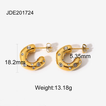 Revaya – Gold Plated Earrings