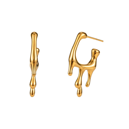 Selene – Liquid Drop Earrings