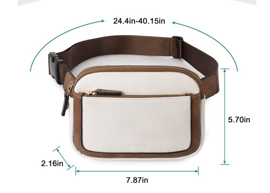 Arvella – Faux Leather Chest Sling Bag