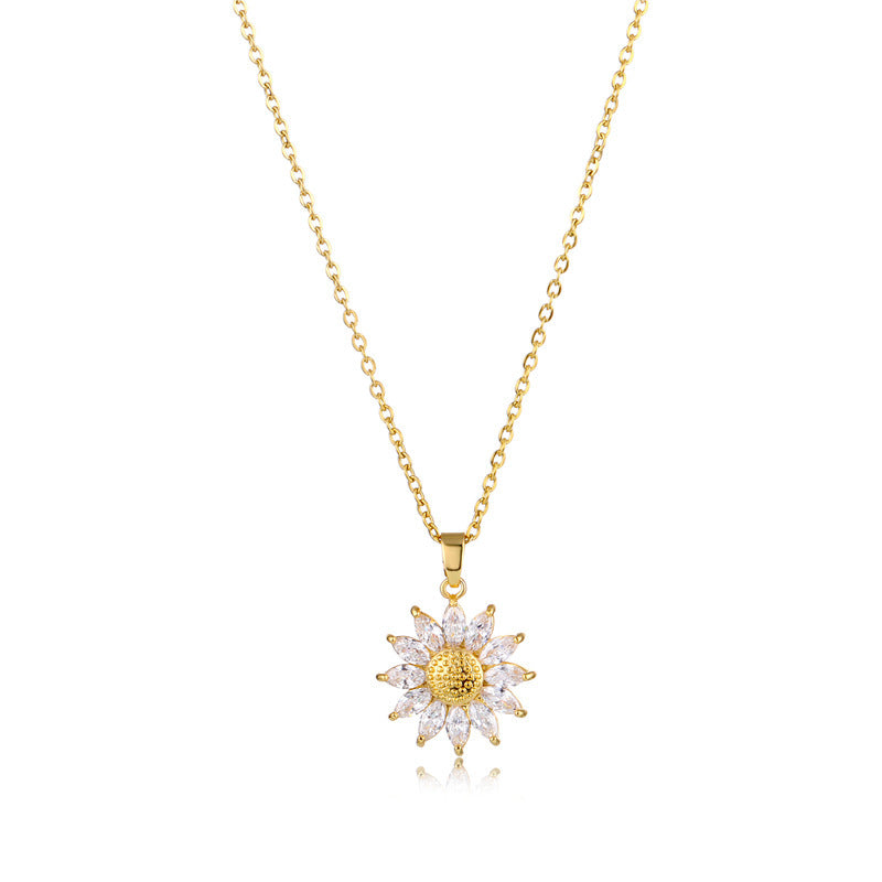 Solara – Sunflower Necklace