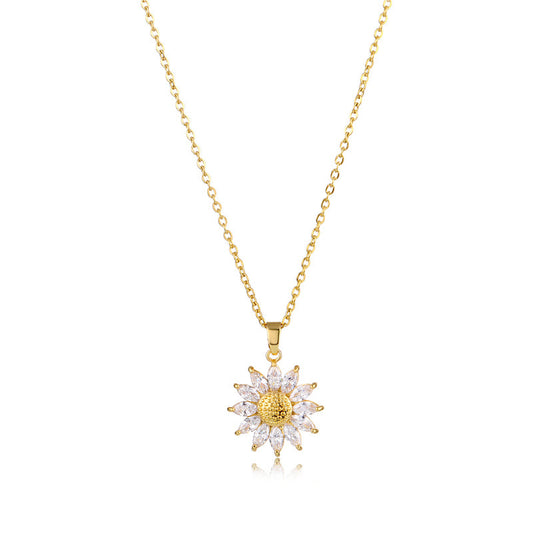 Solara – Sunflower Necklace