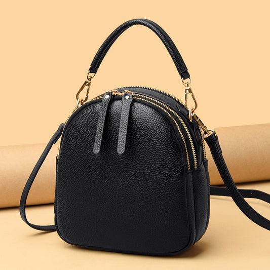 Lyriana – Genuine Leather Crossbody Bag for Everyday Luxury