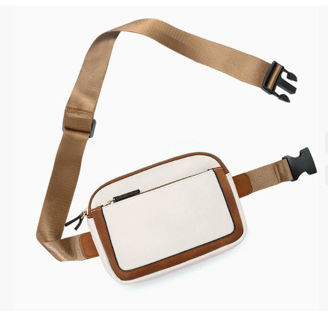 Arvella – Faux Leather Chest Sling Bag