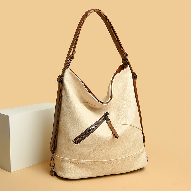 Lynna – Genuine Leather Crossbody Tote for Women