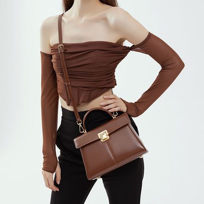 Lynea – Genuine Leather Handbag for Women | Handmade Crossbody & Luxury Tote in One