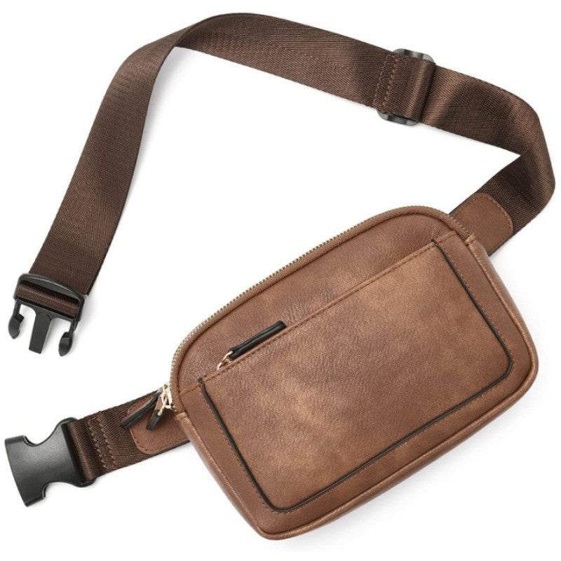 Arvella – Faux Leather Chest Sling Bag