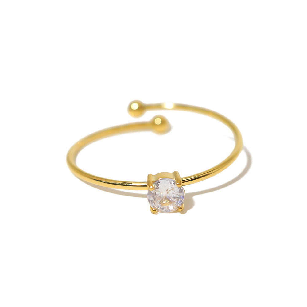 Syra – Micro-Inlaid Crystals Ring