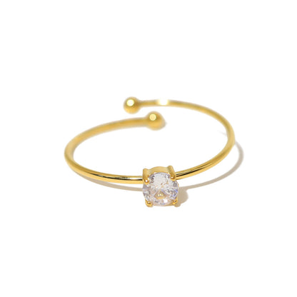 Syra – Micro-Inlaid Crystals Ring