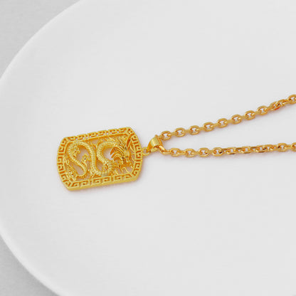 Ignara –  Dragon Tag  Necklace