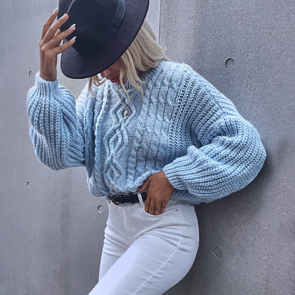 Evelora – Cozy Handmade Chunky Knit Sweater for WomenEvelora – Cozy Handmade Chunky Knit Sweater for Women