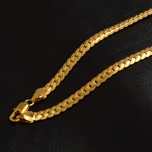 Aurelion – Full Side Chain Necklace