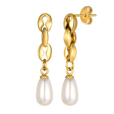 Azria – Edgy  Chain Earrings