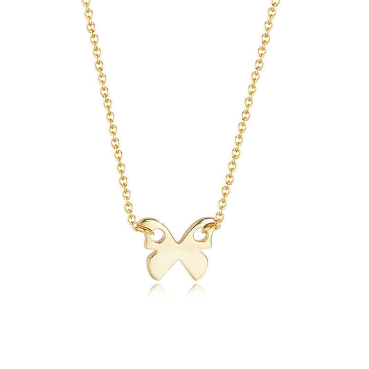 Lunara – Dainty Butterfly Necklace
