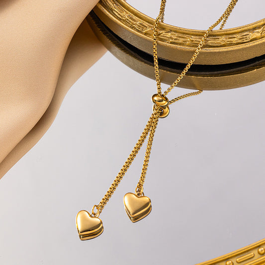 Lynova – Minimalist Love Pendant Necklace