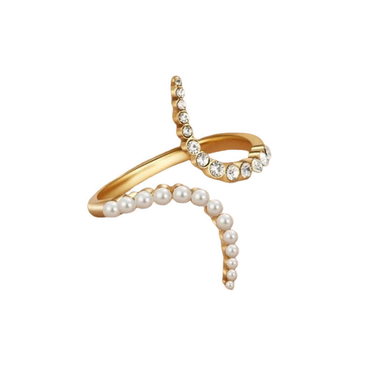Arilyn – Minimalist  Pearl Ring