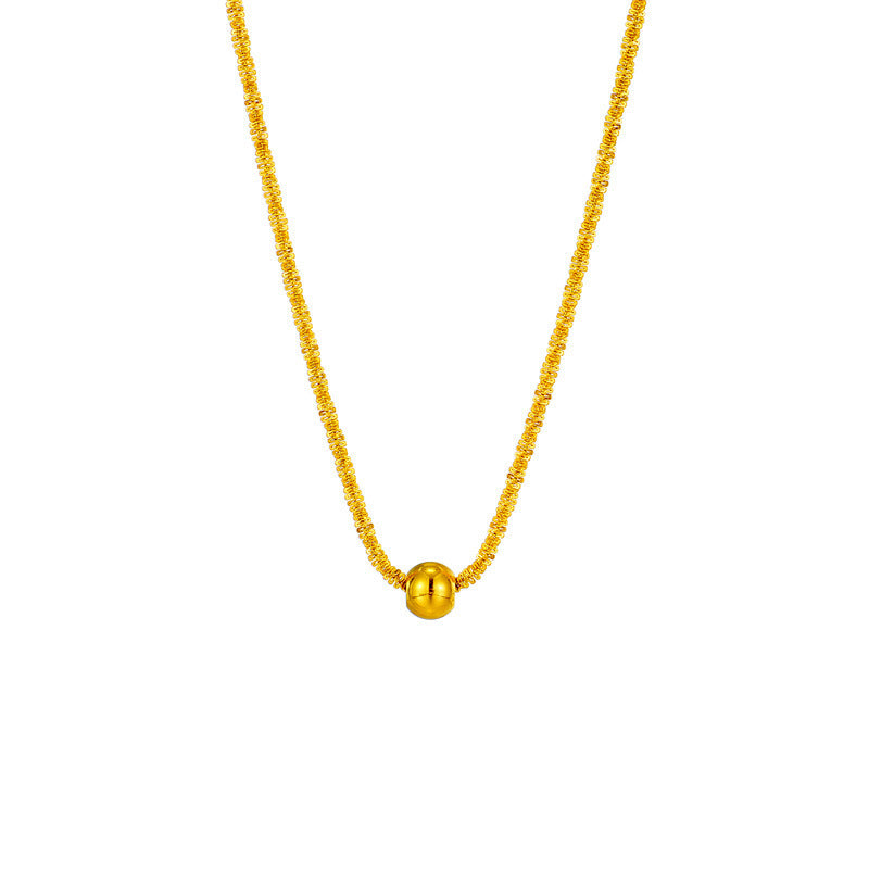 Lyra – Minimalist Wave Chain Necklace
