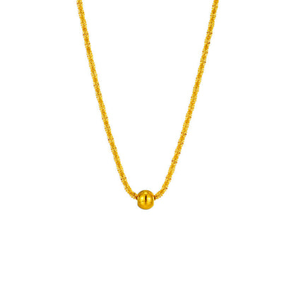 Lyra – Minimalist Wave Chain Necklace
