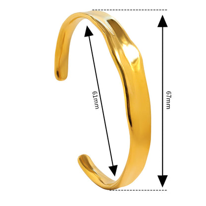 Arluna – Irregular Geometric Bracelet