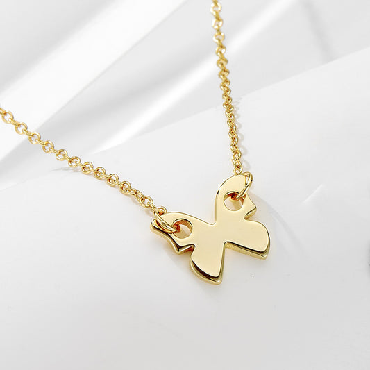 Lunara – Dainty Butterfly Necklace