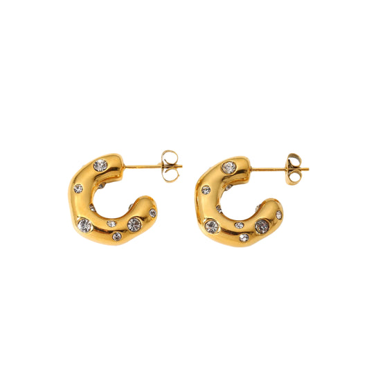 Revaya – Gold Plated Earrings