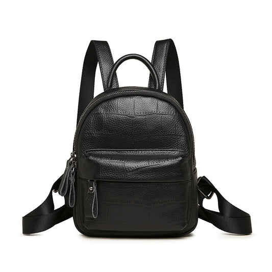 Elvana – Handmade Genuine Leather Crossbody Backpack