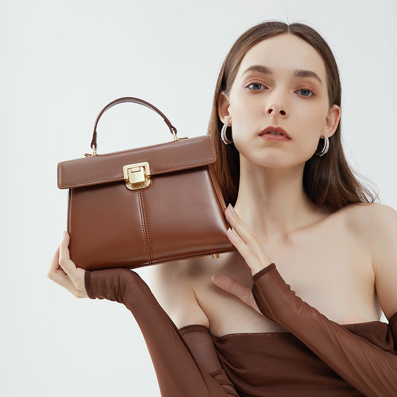 Lynea – Genuine Leather Handbag for Women | Handmade Crossbody & Luxury Tote in One