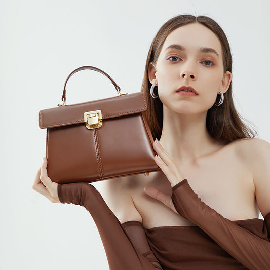 Lynea – Genuine Leather Handbag for Women | Handmade Crossbody & Luxury Tote in One