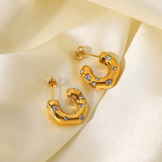 Revaya – Gold Plated Earrings