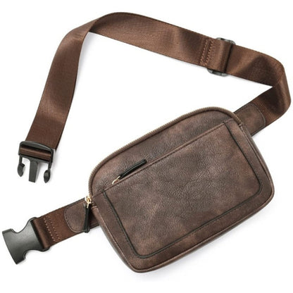 Arvella – Faux Leather Chest Sling Bag