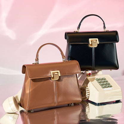 Lynea – Genuine Leather Handbag for Women | Handmade Crossbody & Luxury Tote in One