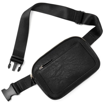 Arvella – Faux Leather Chest Sling Bag