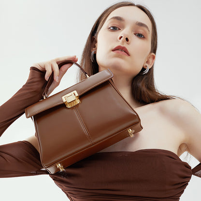 Lynea – Genuine Leather Handbag for Women | Handmade Crossbody & Luxury Tote in One