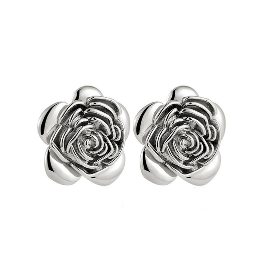 Eloria – Rose Stud Earrings